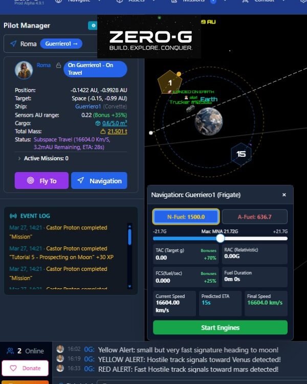 Zero-G MMO